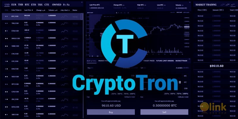 ICO CRYPTO TRON