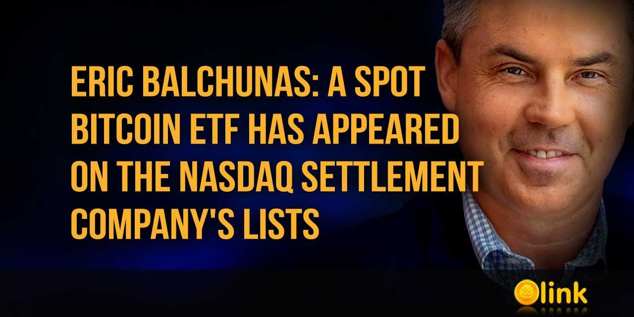 Eric Balchunas - A spot Bitcoin ETF on Nasdaq