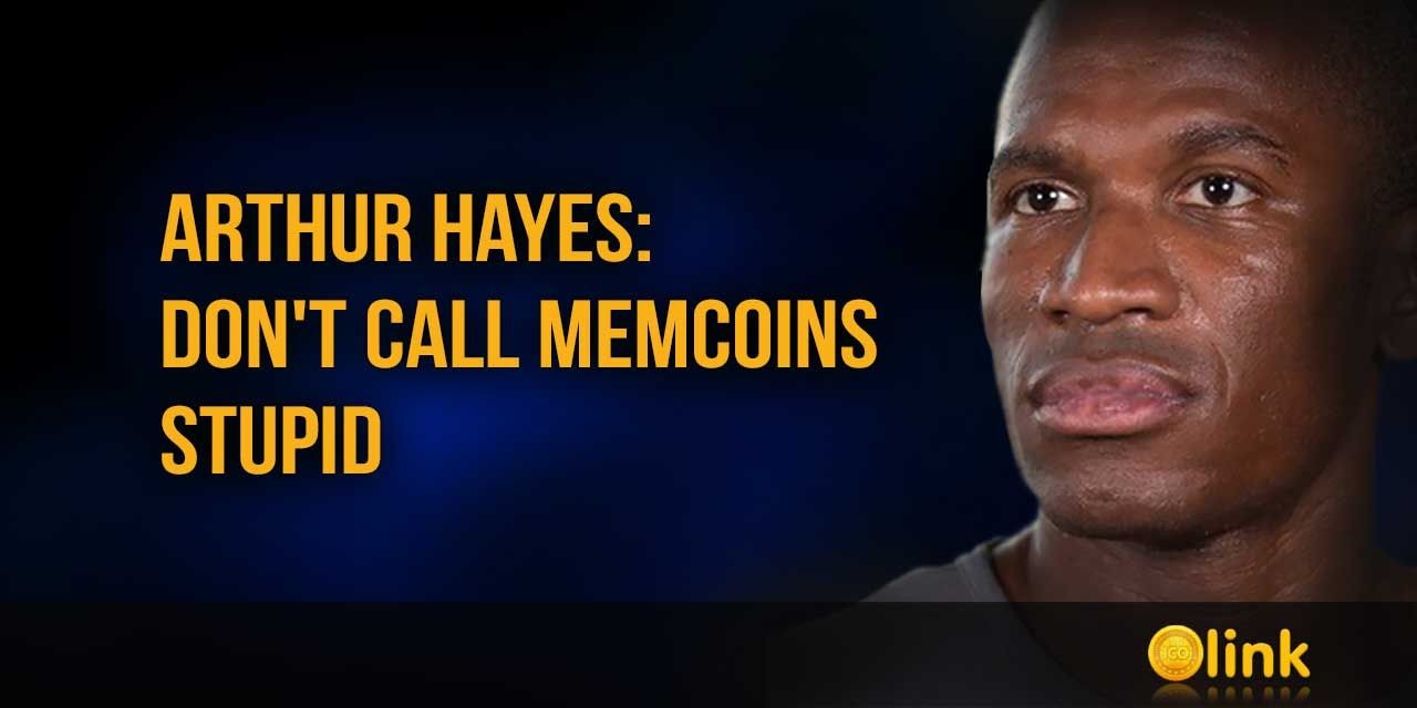 Arthur Hayes - Don't call memcoins stupid
