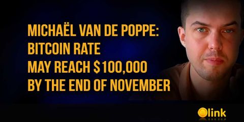 Michaël van de Poppe: Bitcoin rate may reach $100,000 by the end of November