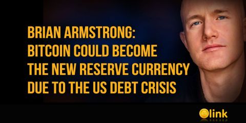 Brian Armstrong: Bitcoin Could Become the New Reserve Currency Due to the US Debt Crisis
