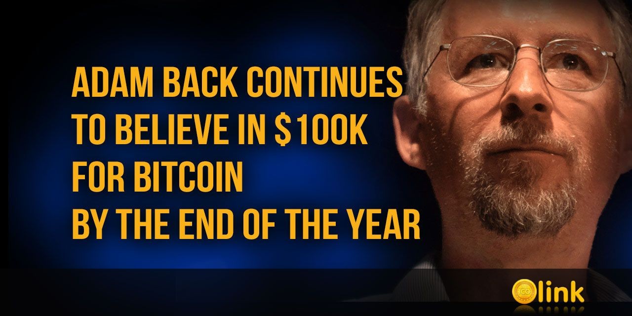 Adam Back continues to believe in $100k